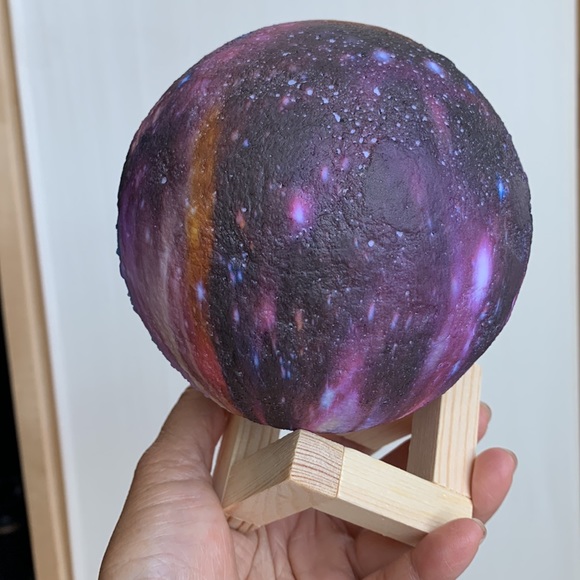 BNIB, Mind glowing 3D galaxy lamp/Cool Night Light space gift, 4.7" - Picture 5 of 17